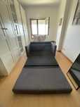 Sofa cama Ikea cinza