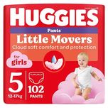 Трусики Huggies Little Movers 5 (12-17кг) 102шт