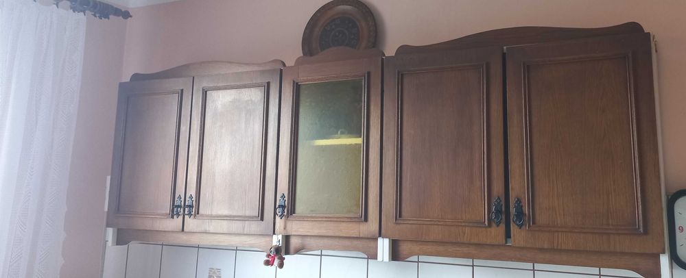 meble kuchenne pufy i szafa darmo