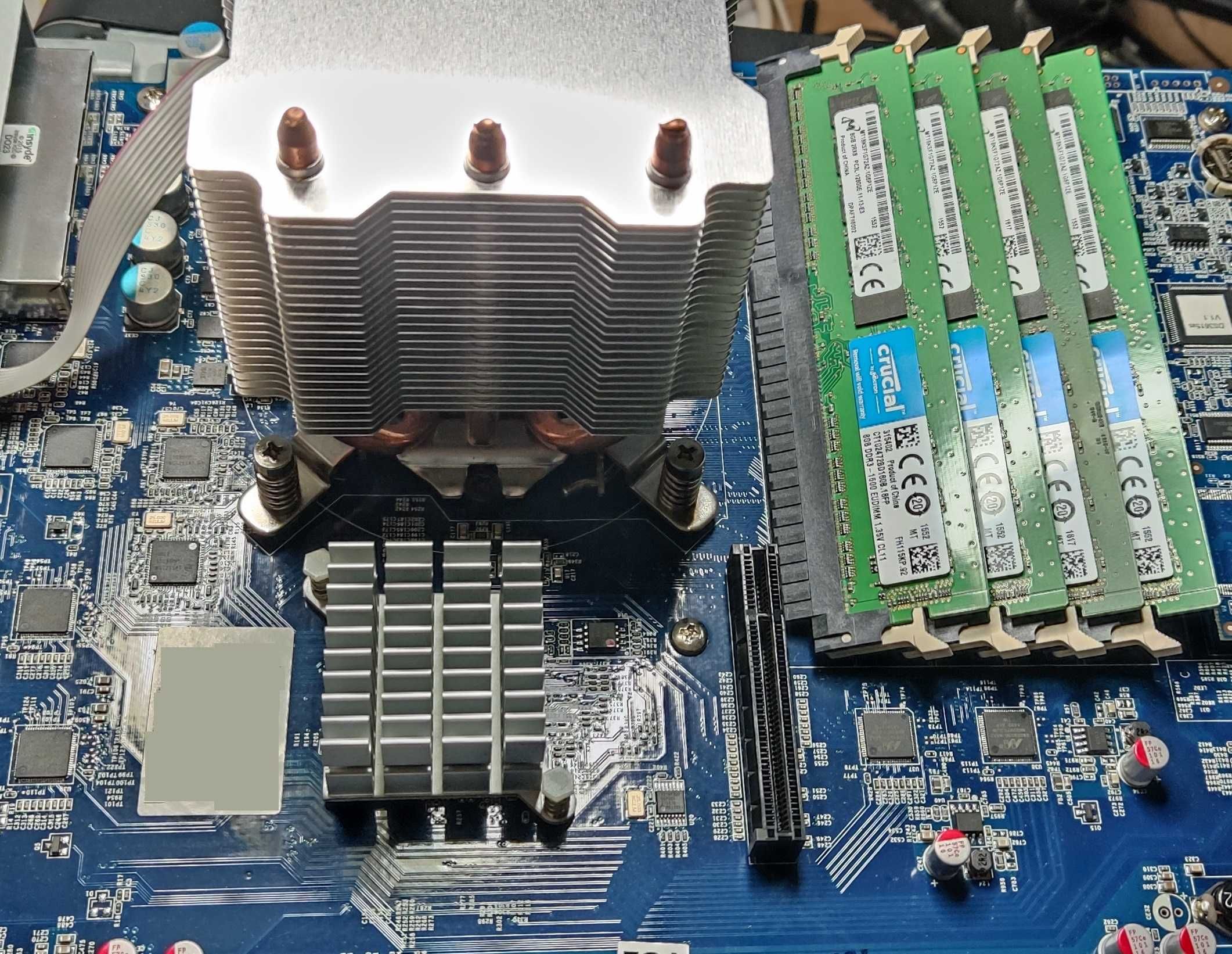 Synology DS3615xs 32GB ECC RAM, Xeon E3-1275L v3, PCI-express