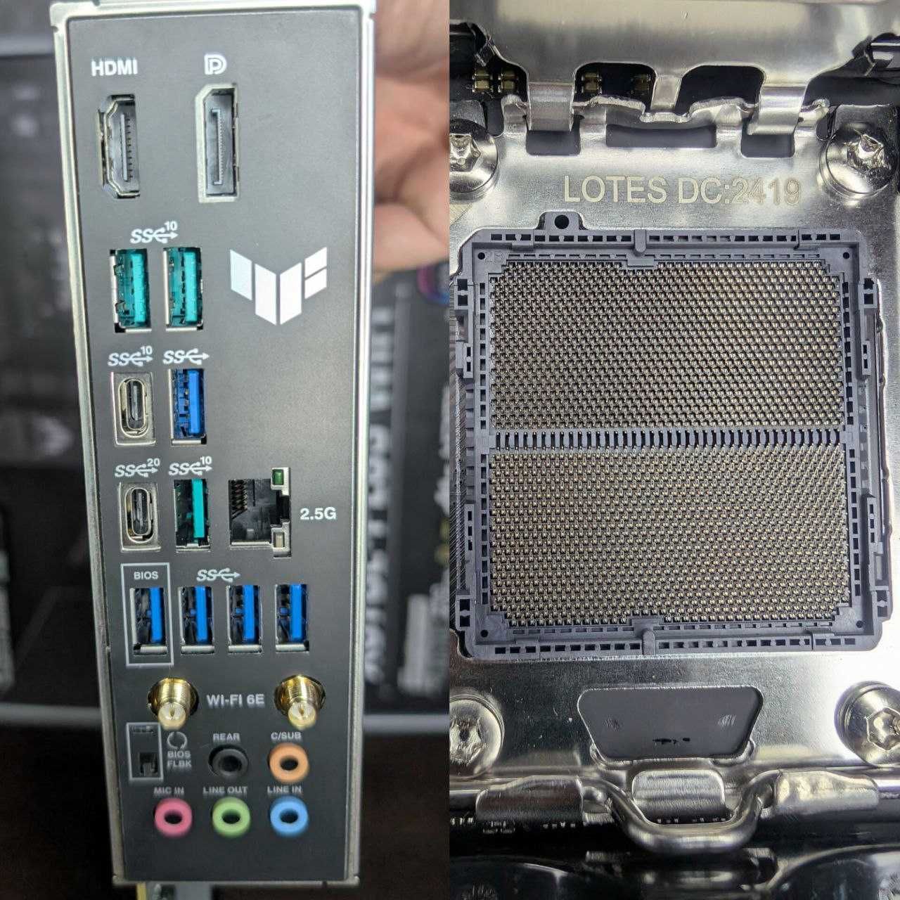 Asus Tuf Gaming X670E-Plus Wifi (AM5) 7000-8000-9000 Серія AMD
