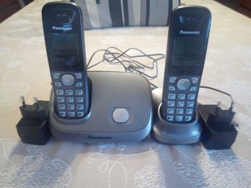 Telefon stacjonarny VoIP Panasonic KX - TG6511PD bezprzewodowy