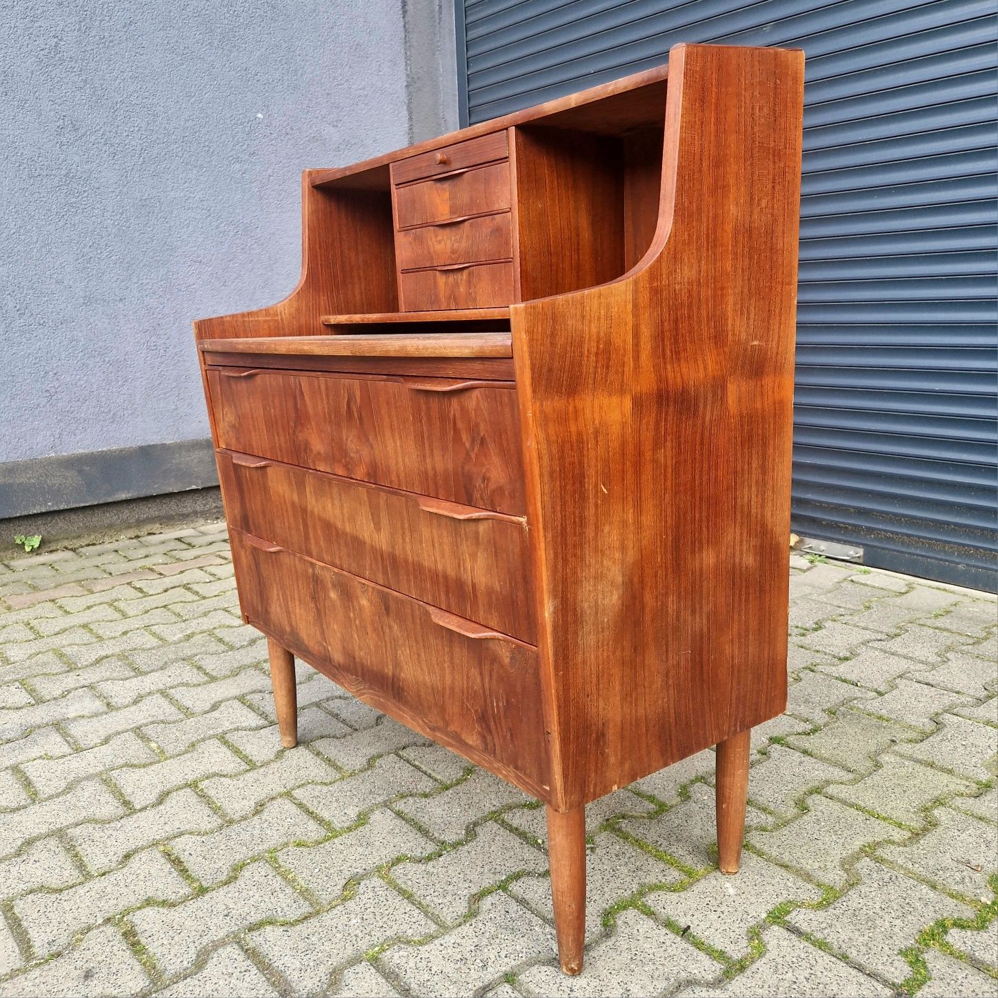 Sekretarzyk komoda - duński Design, Mid Century Modern