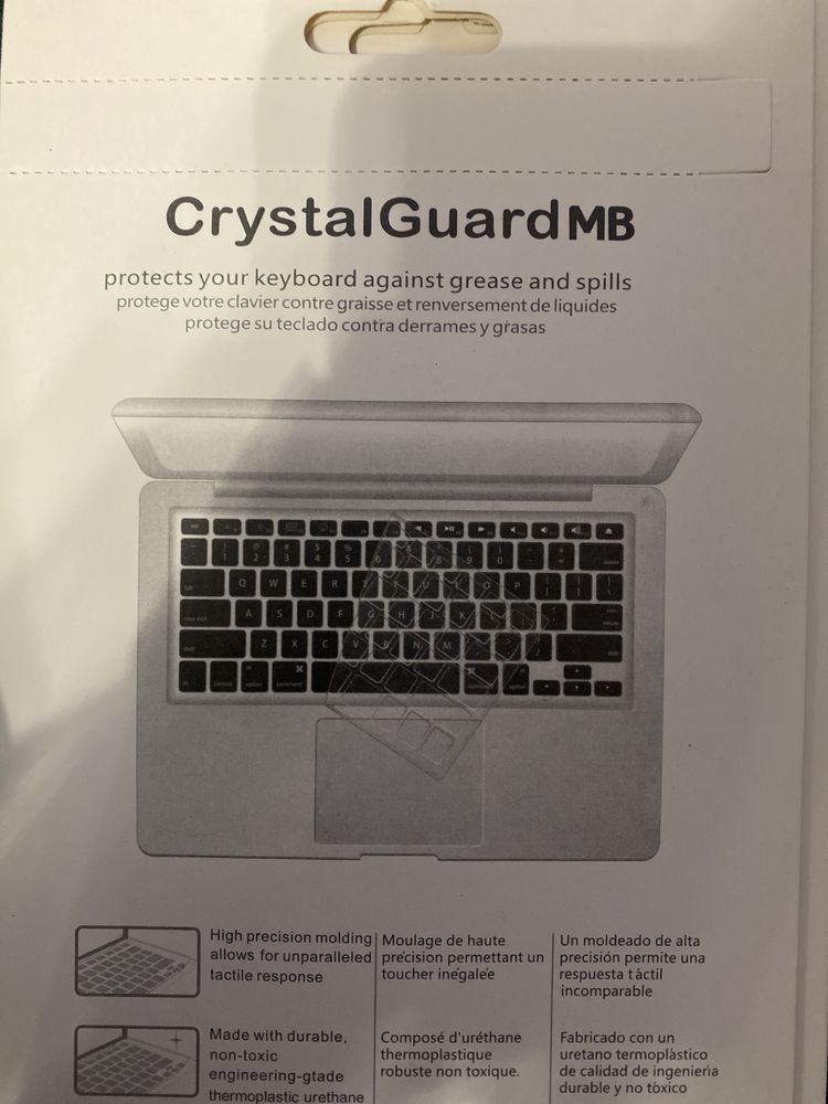 Защитная накладка на клавиатуру MacBook