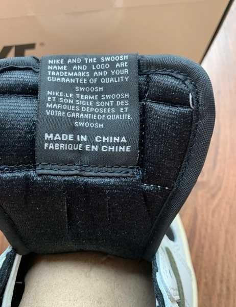 Buty Jordan 1 Retro Low  Travis Scott Olive R.44