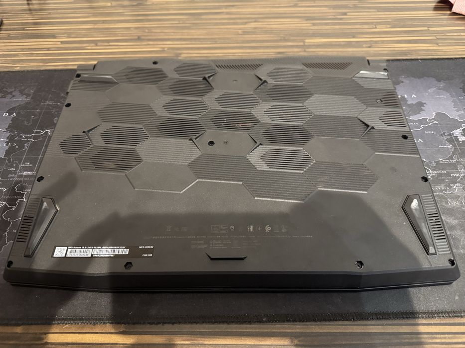 Laptop msi katana 15 B12VFK opis!