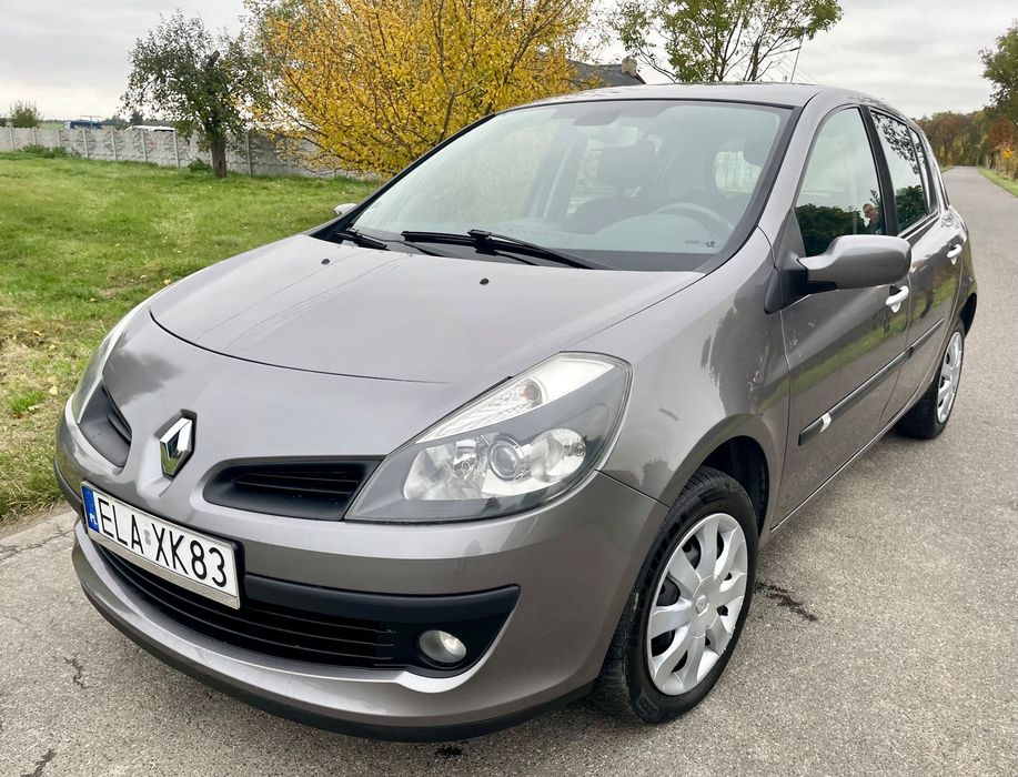 Renault Clio 1.2 Benzyn 75KM^^115 Tys.Km^^Climatronic^^Stan tech BDB^^2008 rok^^