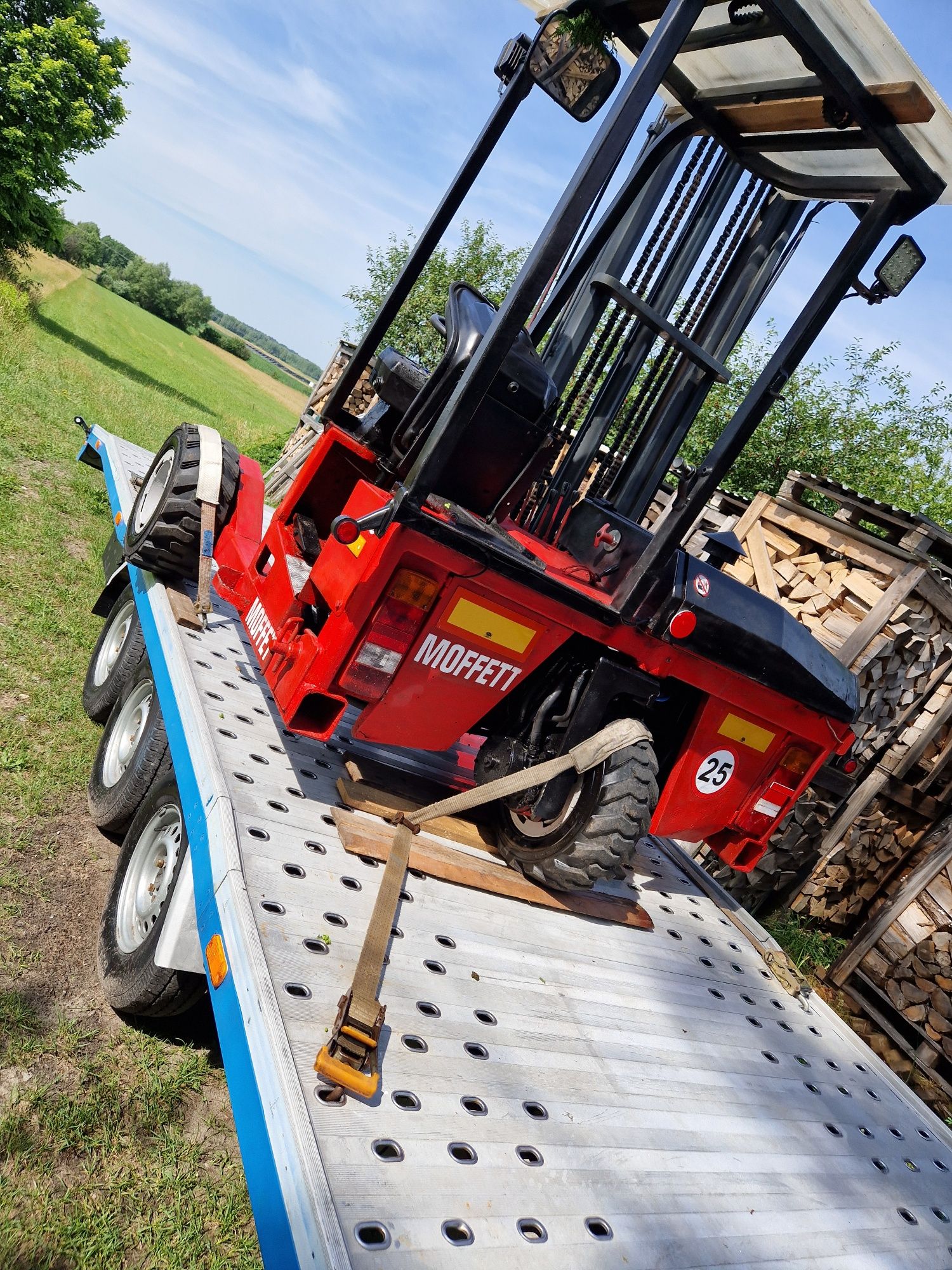 Wózek widłowy MOFFETT M4 20.03 STM  M4-25.3 NX wózek widlak maszt CIAG