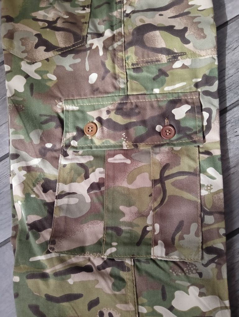 Spodnie moro Kombat, spodnie militarne wojskowe, bojówki, r. M/L
