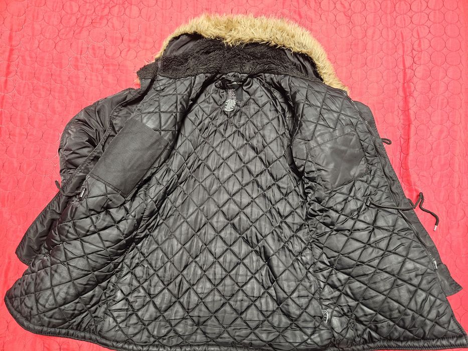 Alpha Industries kurtka parka zimowa N3B, bardzo ciepła