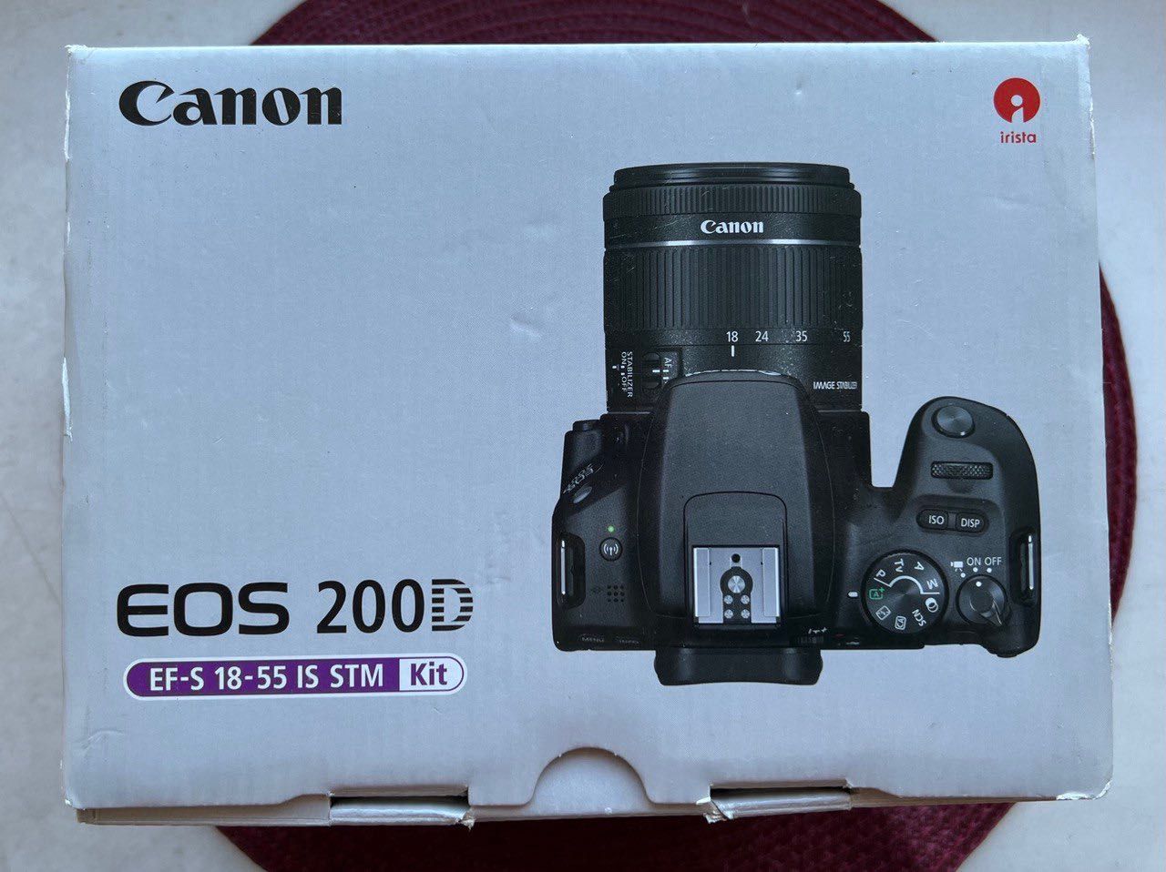 Canon 200D + 18-55 kit / Canon 50 mm 1.8 (весь комплект в коробці)