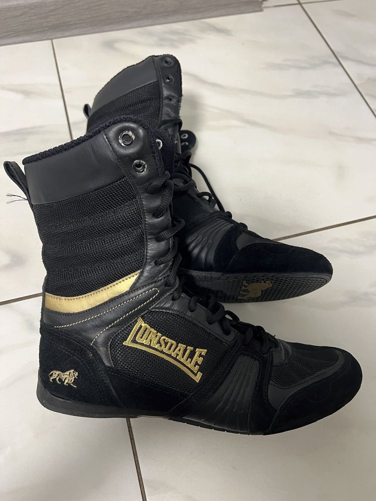 Боксерки Lonsdale BLACK/GOLD