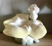 Świecznik _porcelana _Porceval_gołąb