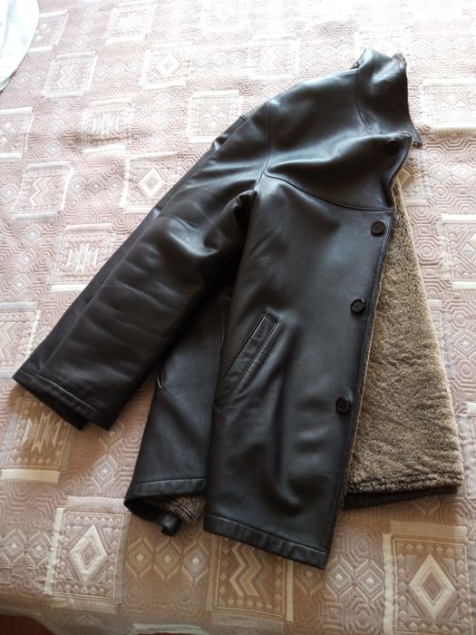 Продам кожану куртку58/60розмір. чоловічу недорого з натуральної шкіри