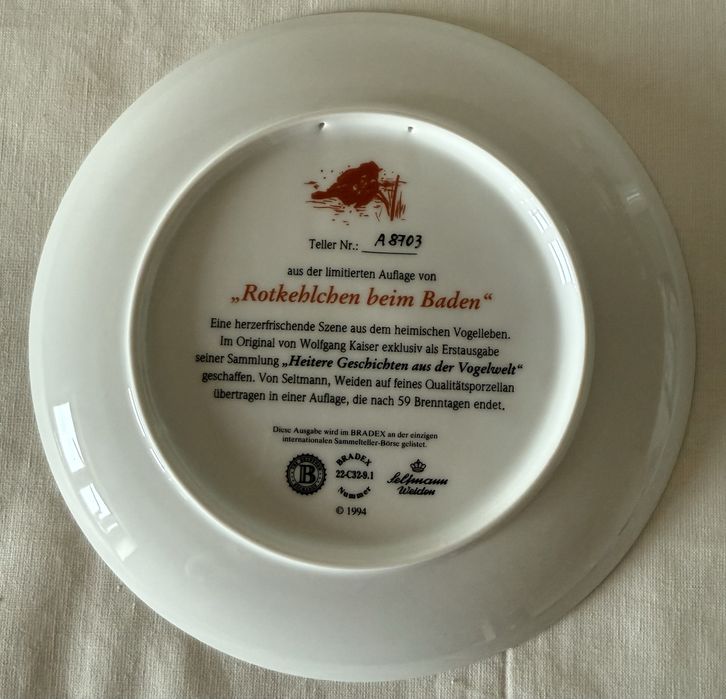 Вінтаж: колекція настінних тарілок .