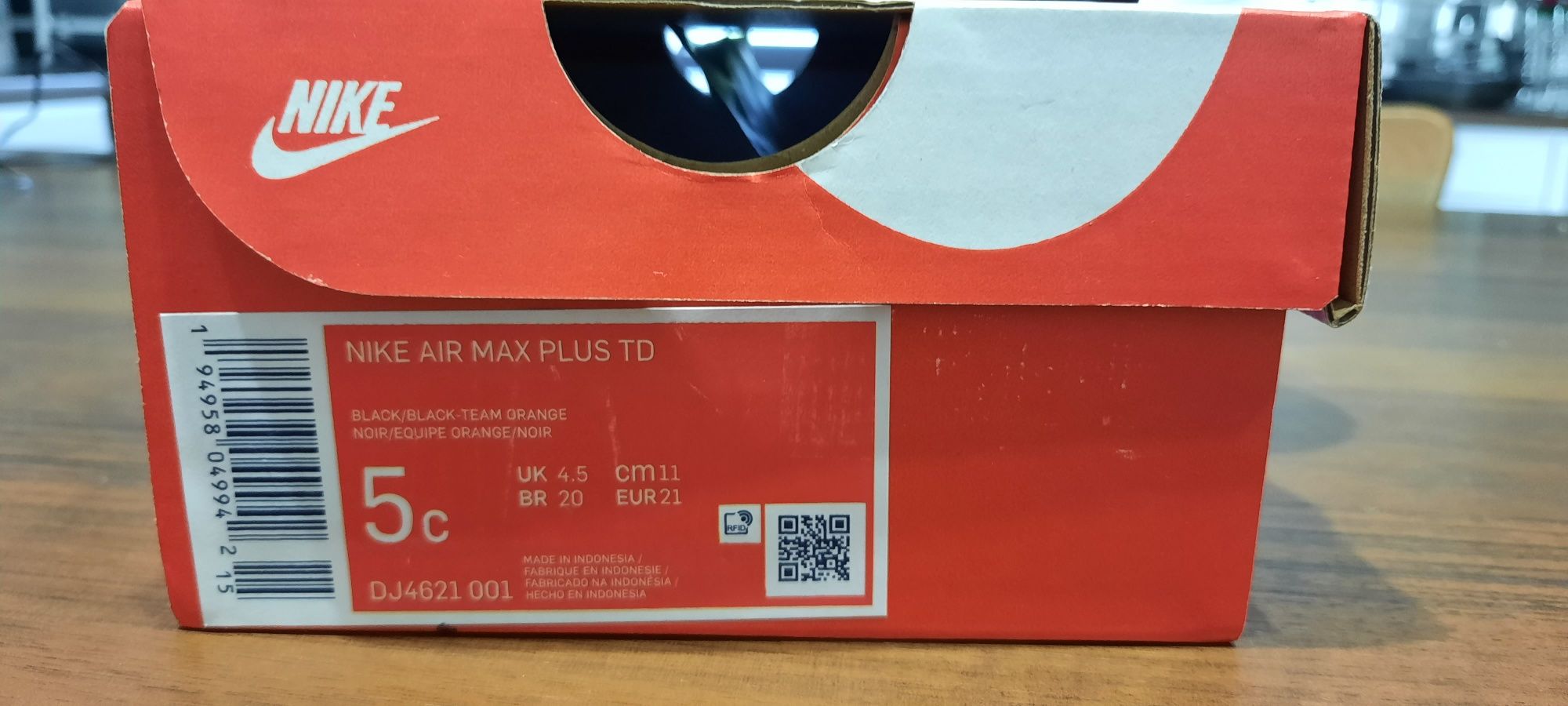 Nowe Nike Air Max Plus TD I r.21