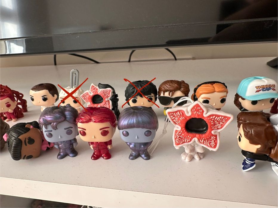 Figurki ze Stranger Things