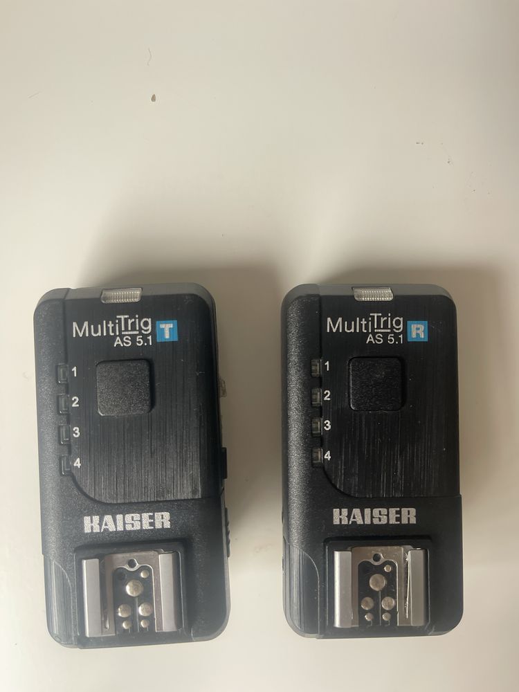 Vendo conjunto de triggers Kaiser Multitrig As 5.1 Receiver