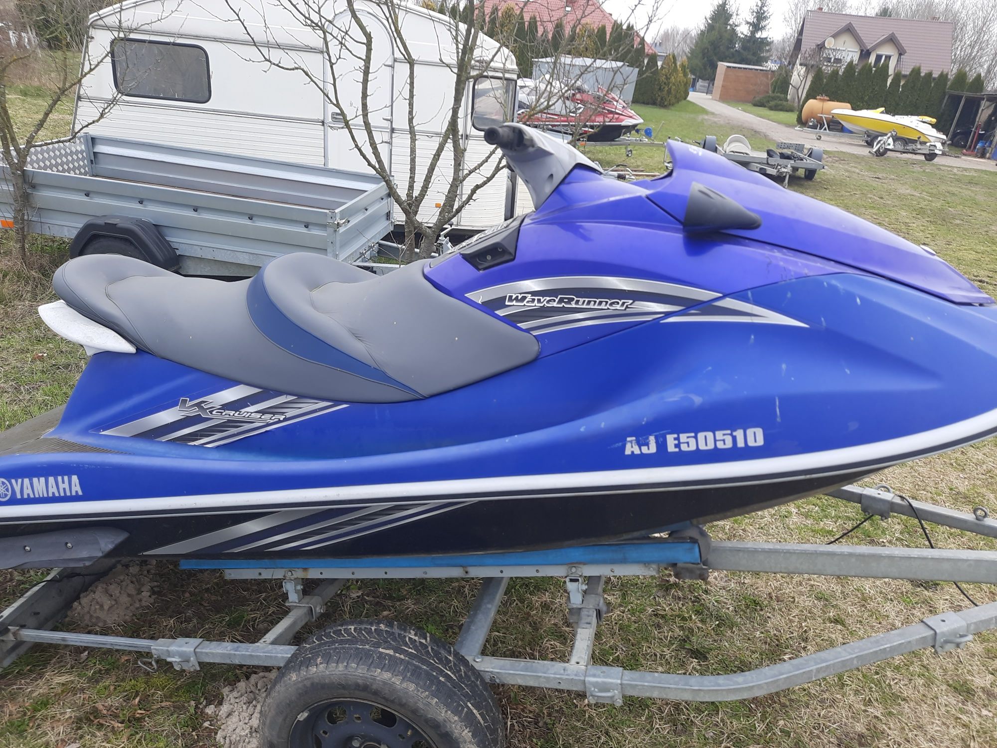 Yamaha vx110 r2011 skuter wodny bez napędu zarejestrowany