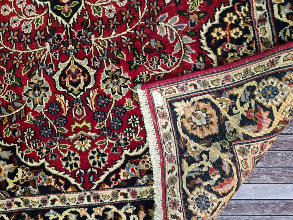 Tabriz - Rękodzieło - Perski dywan - Wełniany  ręcznie tkany 140 x 190