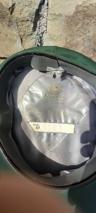 Czapka niemiecka POLIZEI z insygniami - Oryginał