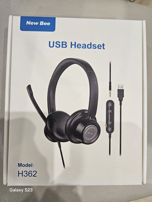 Zestaw słuchawkowy  z mikrofonem