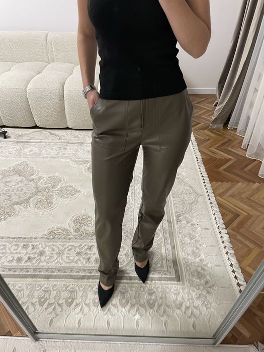 Шкіряні штани від українського бренду mocko