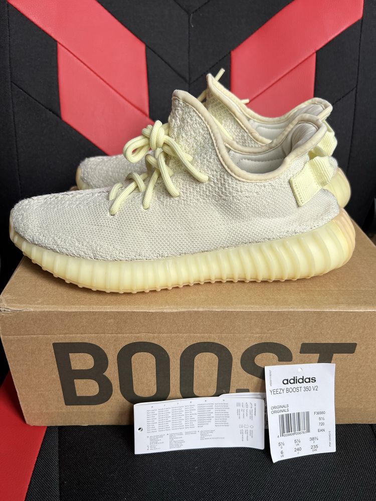 Adidas Yeezy Boost 350 V2 Butter sneakersy niskie 38 2/3