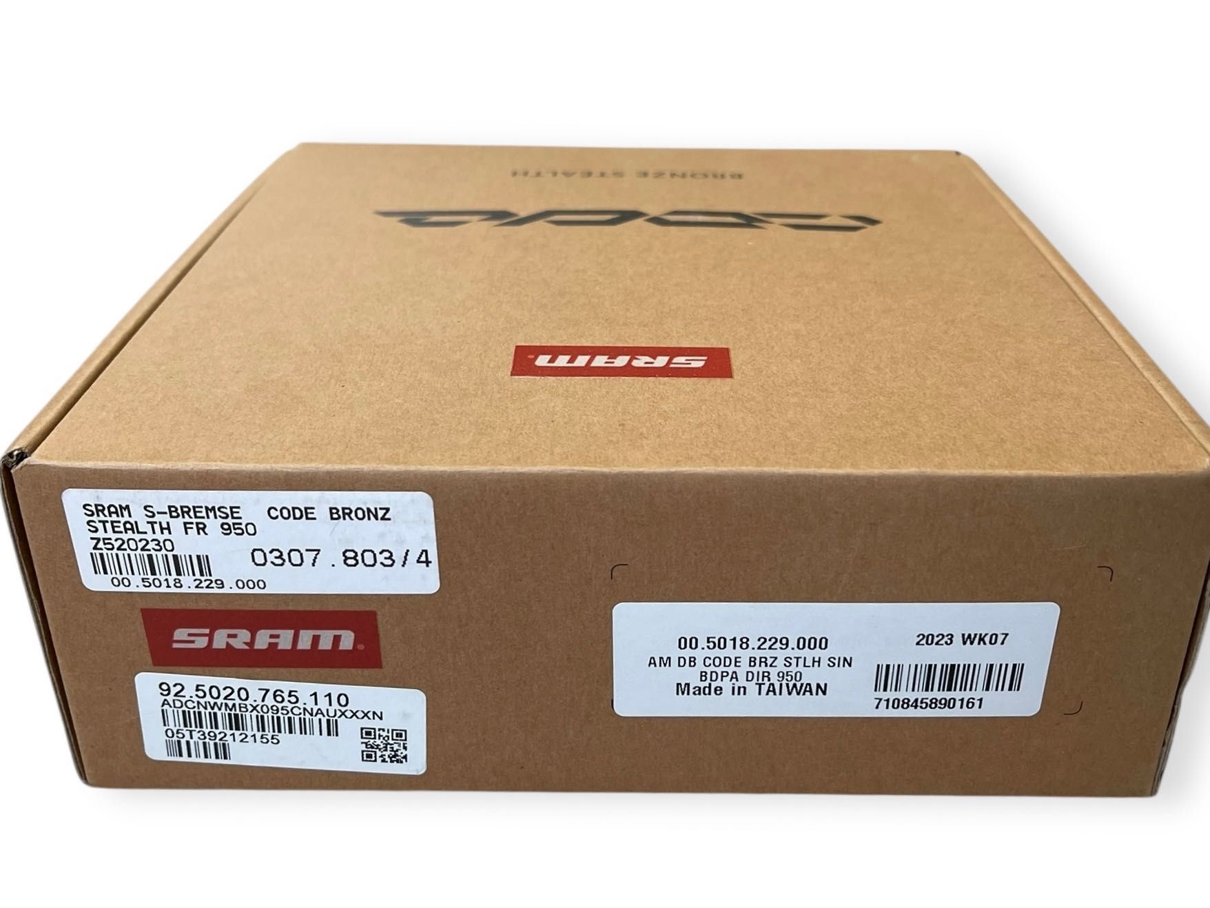Hamulec tarczowy SRAM Code Bronze Stealth przód, e-bike MTB FV/010-100