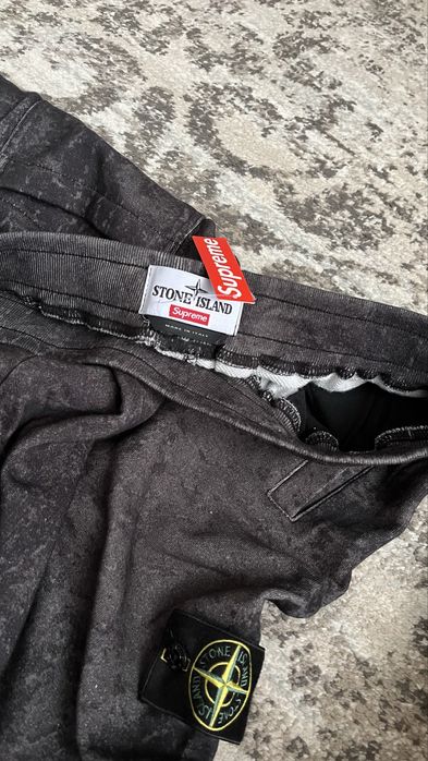 штаны Stone Island Supreme Spider 23SZN (Supreme;Stone island;drip;erd
