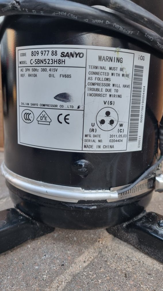 Sprężarka agregatu chłodniczego Sanyo C-SBN523H8H scroll