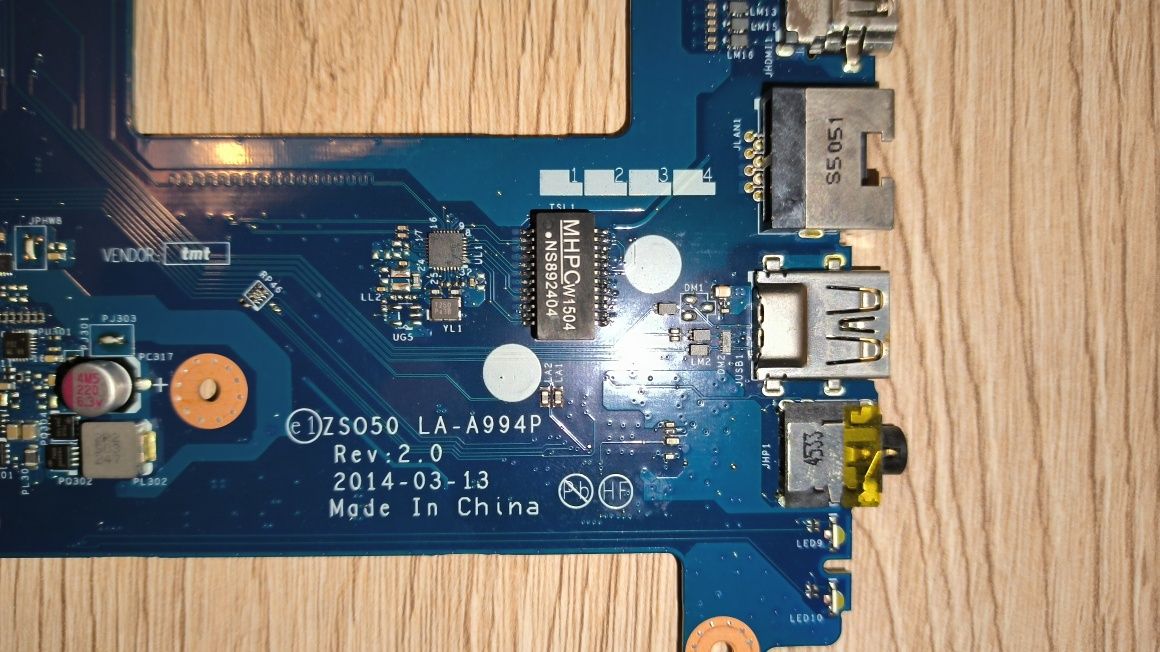 Płyta główna HP zs050 la-a994p rev 2.0