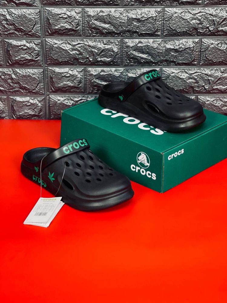 Шлепанцы мужские Crocs Hemp Clog удобные мягкие сабо кроксы 36-46