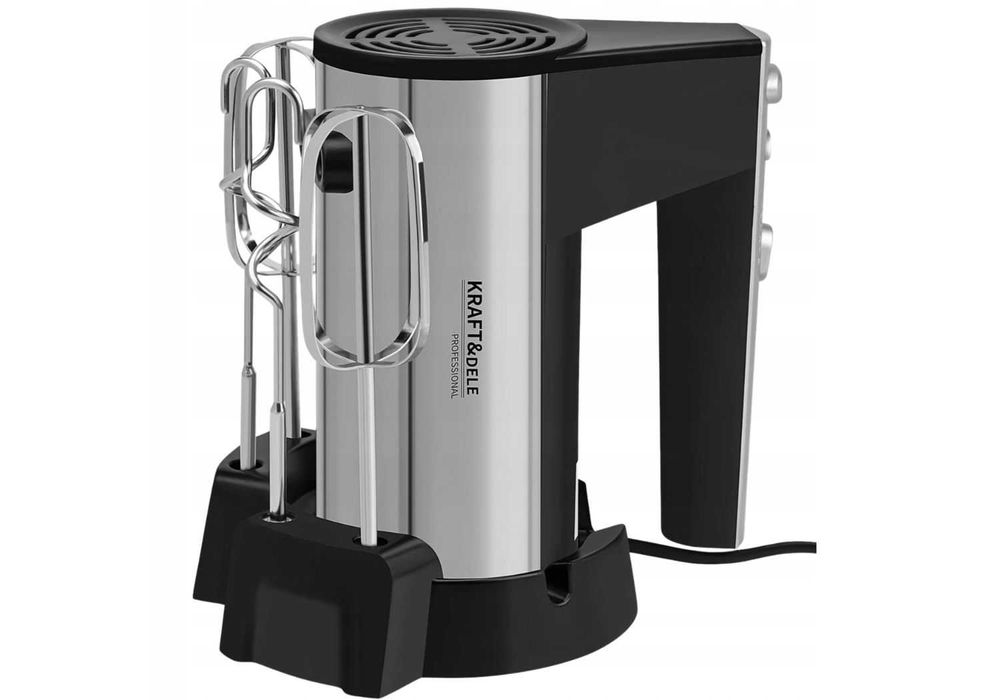 NOWY Mikser Ręczny Kuchenny Wielofunkcyjny 1000w Turbo 5 Prędkości