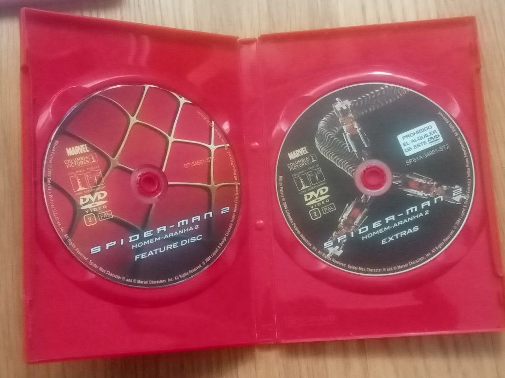 DVD's Homem Aranha