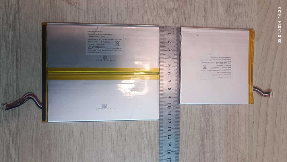 Аккумулятор для планшета 3,8V 4500mAh / 6600mAh