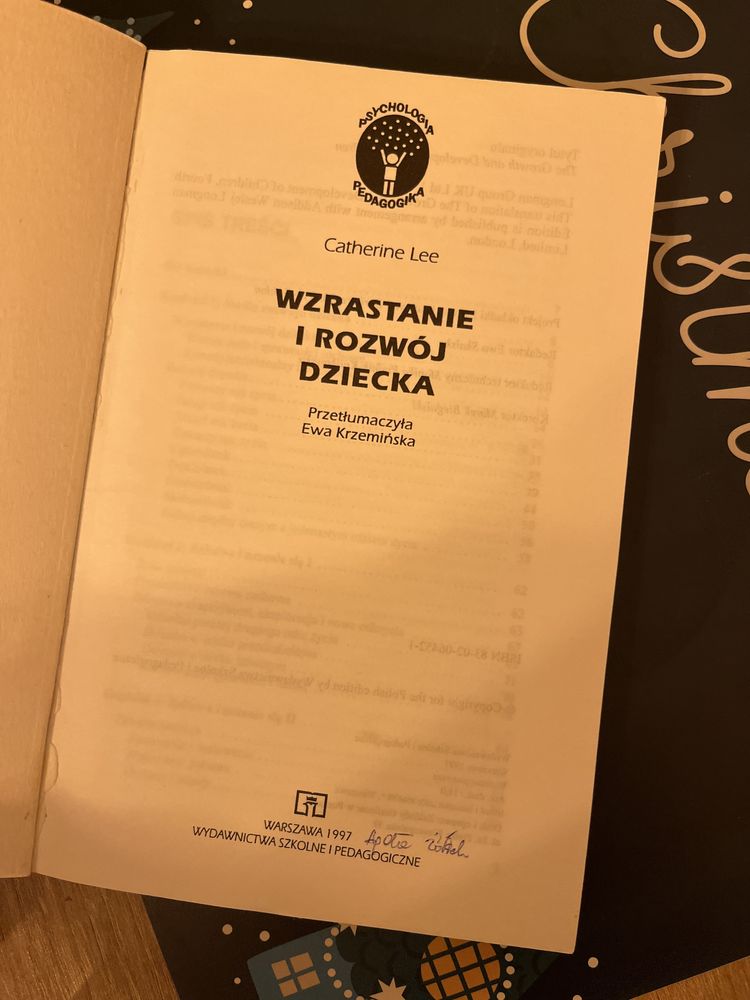 Wzrastanie i rozwój dziecka Catherine Lee WSiP