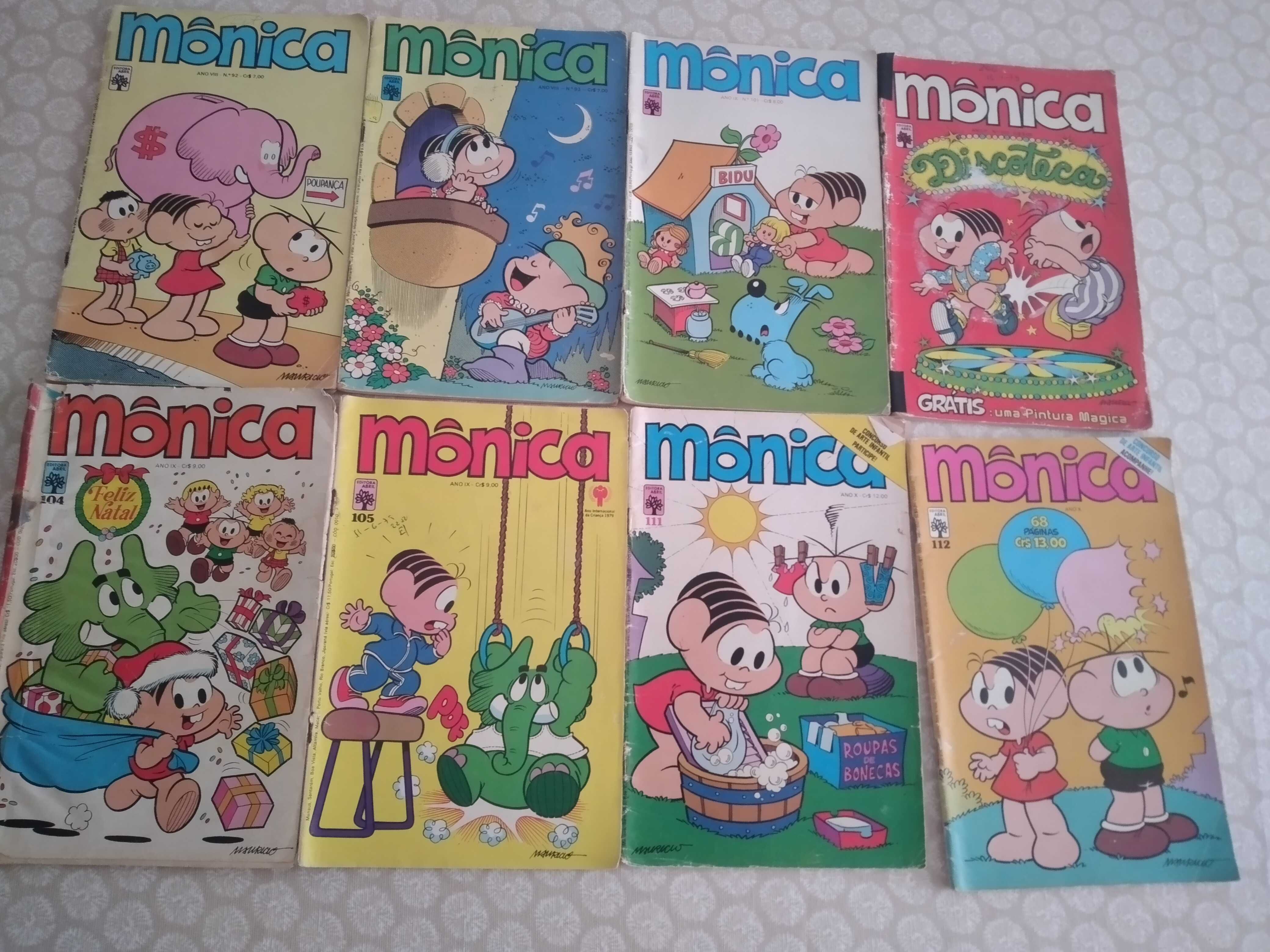 Livrinhos de BD da Mônica