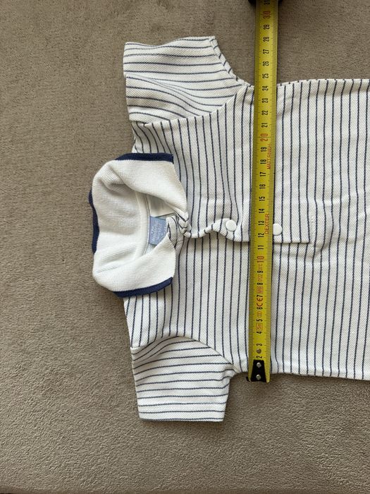 Koszulka z kołnierzykiem w paski 62