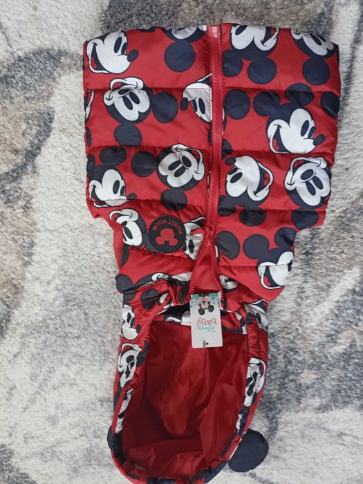 Bezrękawnik ocieplany Disney baby, 74, nowa