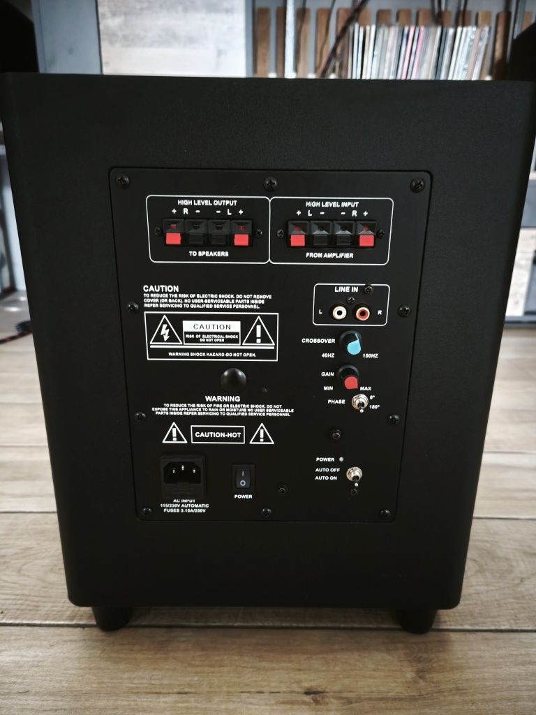 Активный сабвуфер Sky Sound SUB-10B з акустичним кабелем