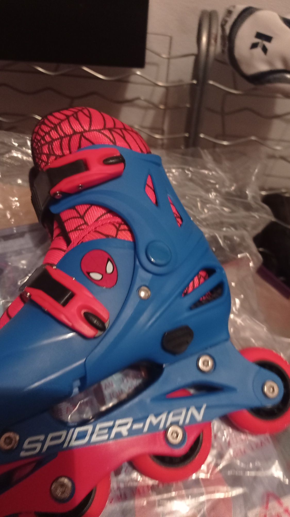 Patins em linha Spiderman