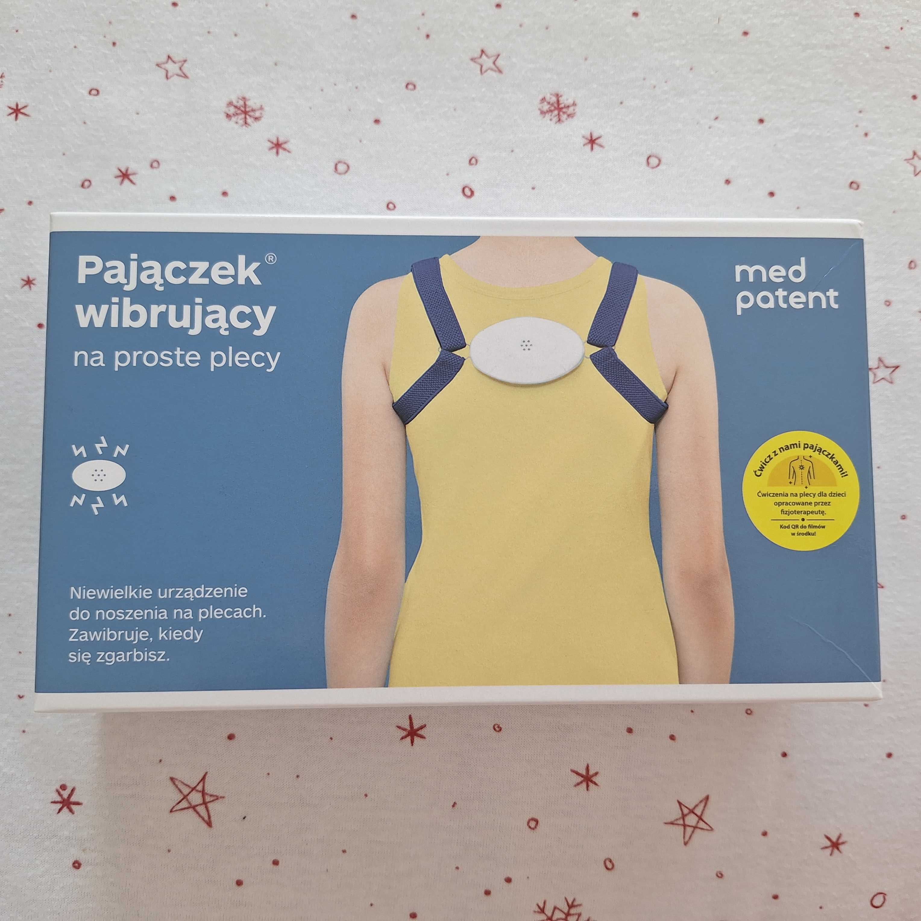 Nowy pajączek wibrujący na proste plecy