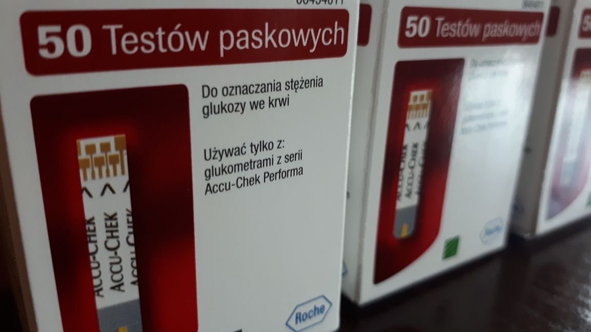 Paski do glukometru ACCU CHEK Performa