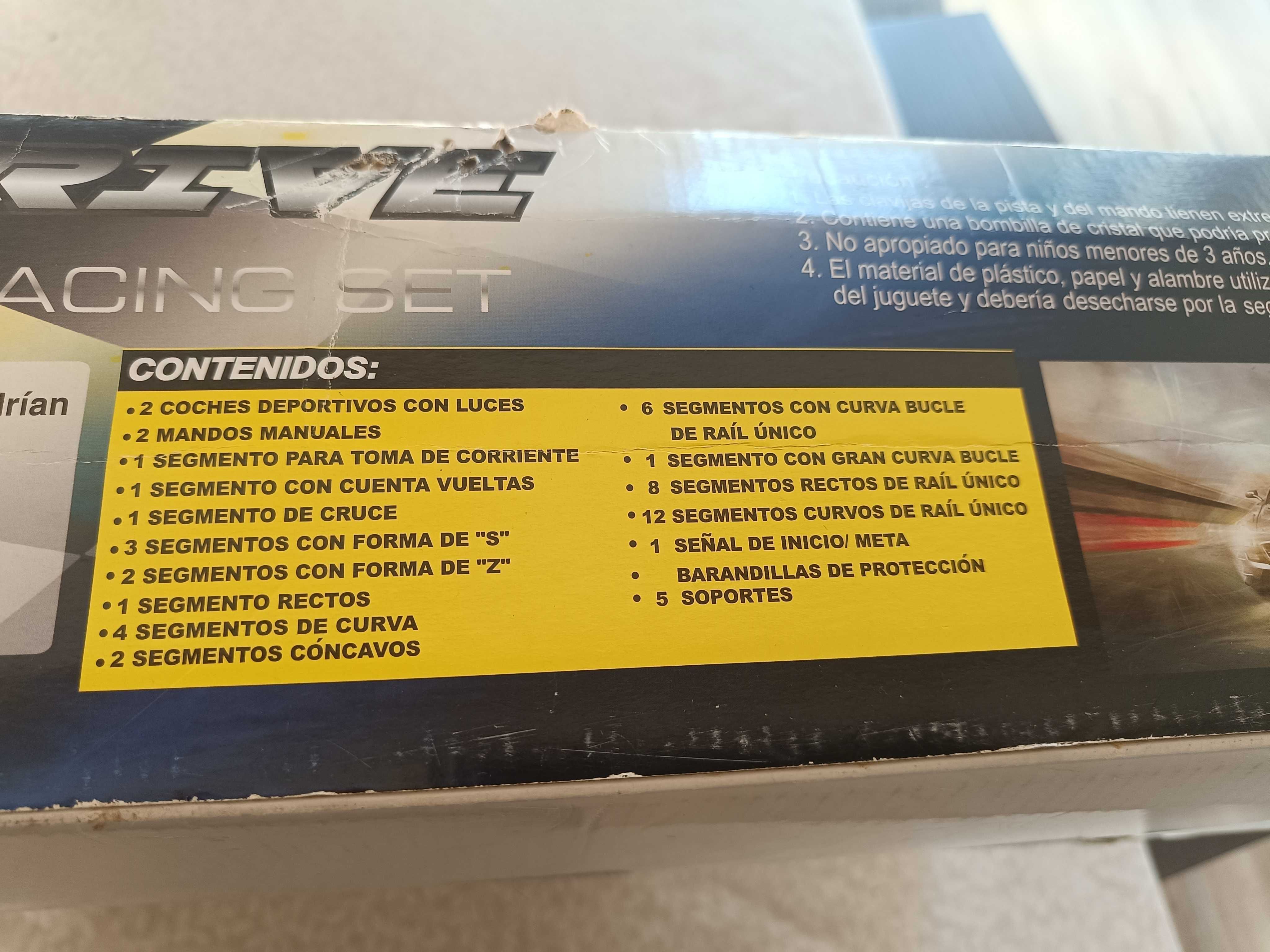 Pista de corridas - carros telecomandados