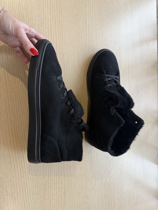 Кеди на хутрі чол. 44р. OFFICINE CREATIVE