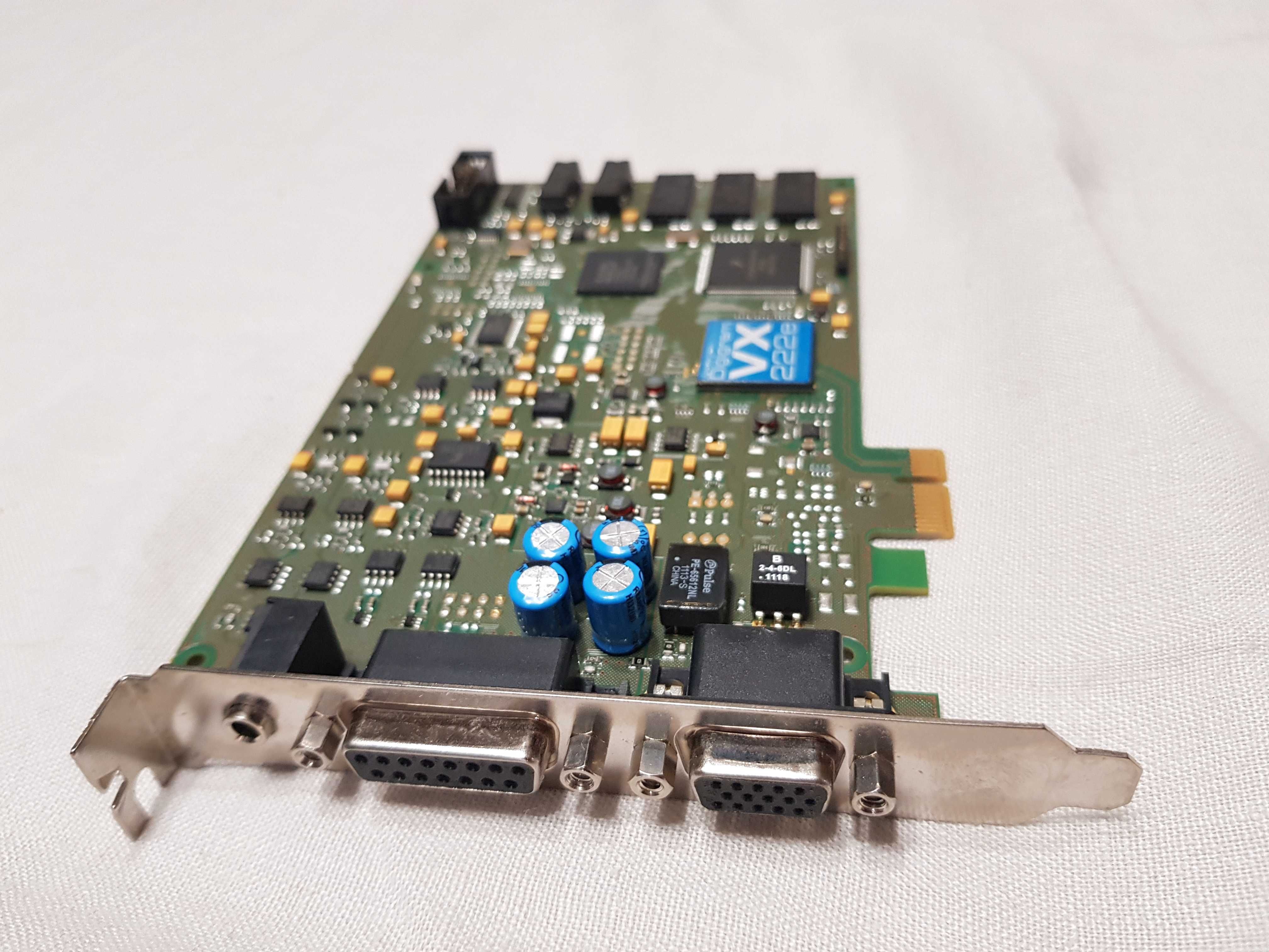 Digigram VX222e 24bit192KHz AES Digital Broadcast Audio PCIe Card