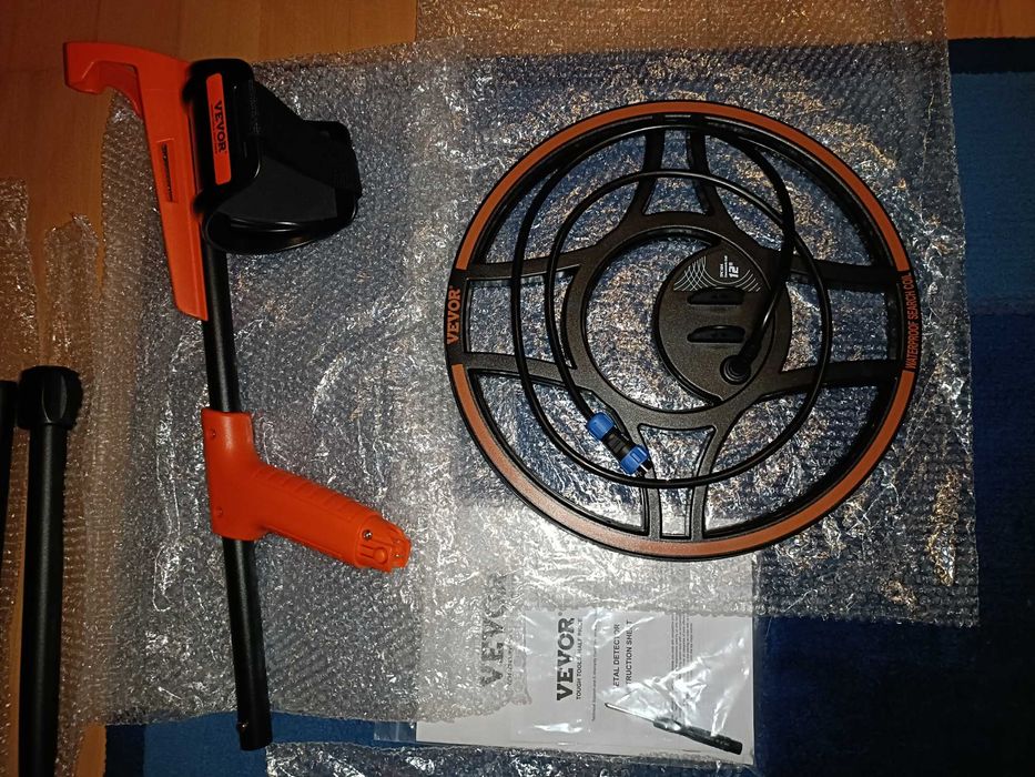Detetor de metais submersível com bobina de 12"