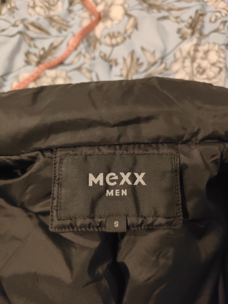 Puchowa męska kurtka Mexx w kolorze khaki