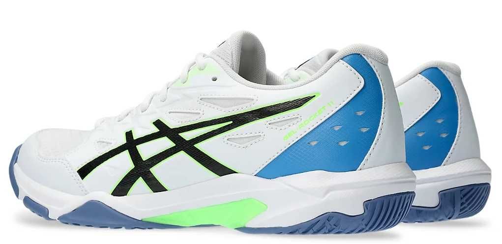 АКЦІЯ! Волейбольні кросівки ASICS GEL-ROCKET 11 чорні і білі. Оригінал